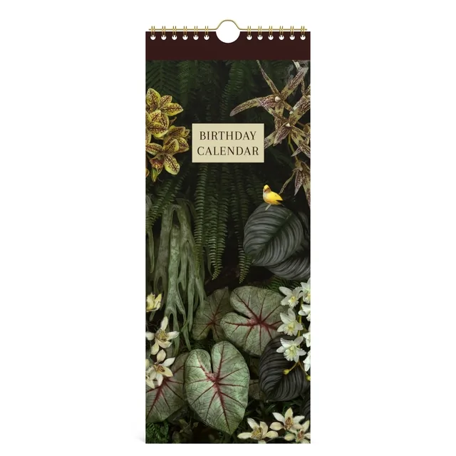 Verjaardagskalender Lannoo 130x325 Botanic