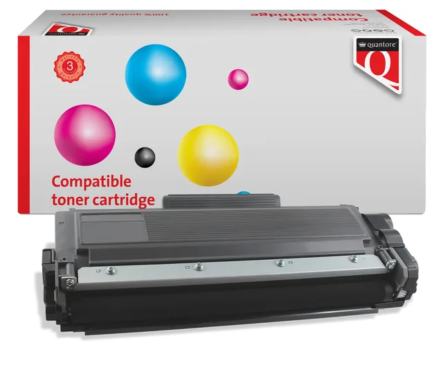 Toner Quantore brother TN-2510XL Zwart HC