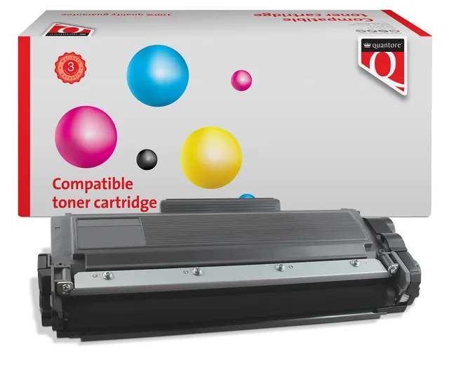 Toner Quantore Brother TN-2320 zwart jumbo