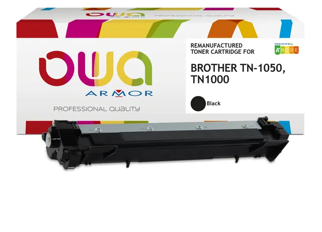 Toner OWA Brother TN-1050 zwart jumbo