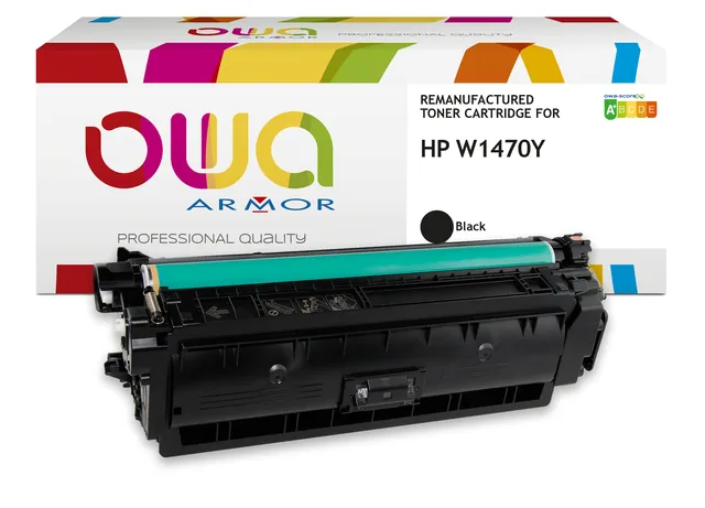 Tonercartridge OWA HP W1470Y zwart HC