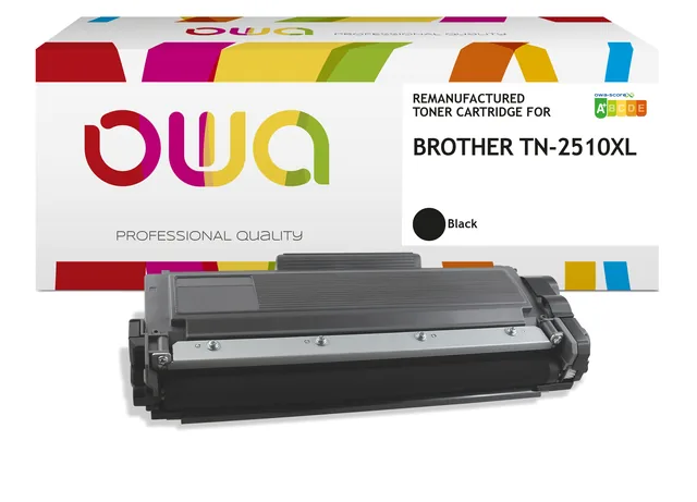 Toner OWA Brother TN-2510XL zwart HC