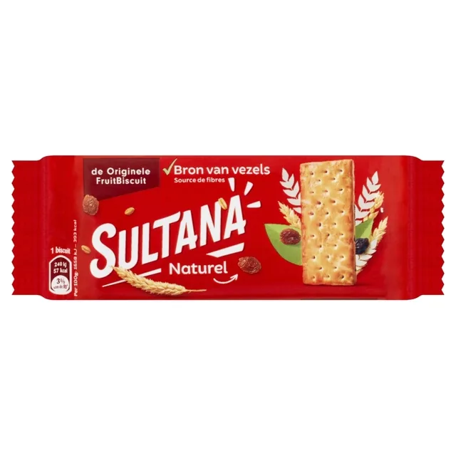 Fruitbiscuit Sultana naturel 3 pack