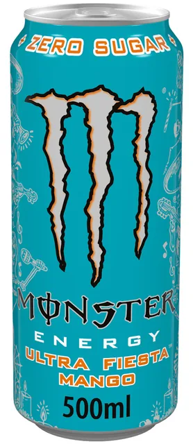Energiedrank Monster ultra fiesta mango blik 500ml