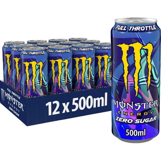 Energiedrank monster full throttle suikervr 500ml