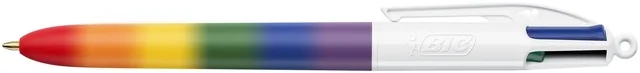 4-Kleuren balpen Bic regenboog M assorti