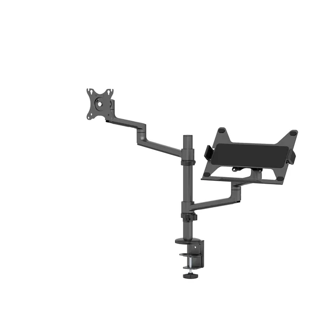 Monitorarm + laptophouder Neomounts NEXT DS20 zw