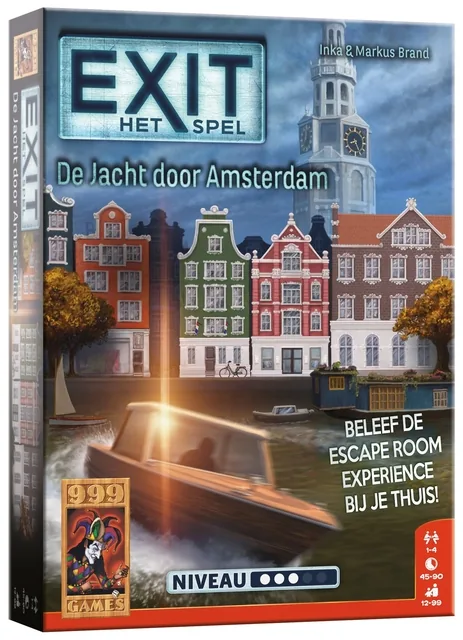 Spel EXIT De Jacht door Amsterdam