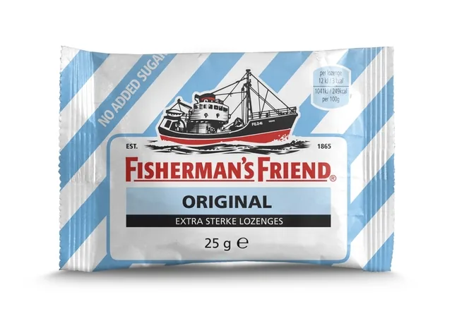 Keelpastilles Fishermans Friend or extra sterk