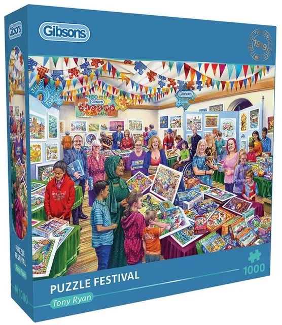 Puzzel Gibsons Puzzle Festival 1000st