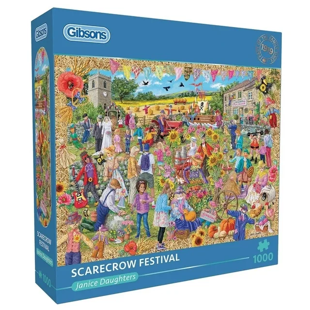 Puzzel Gibsons Scarecrow Festival 1000st