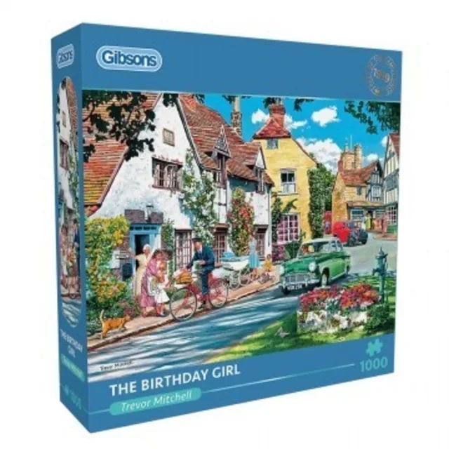Puzzel Gibsons The Birthday Girl 1000st