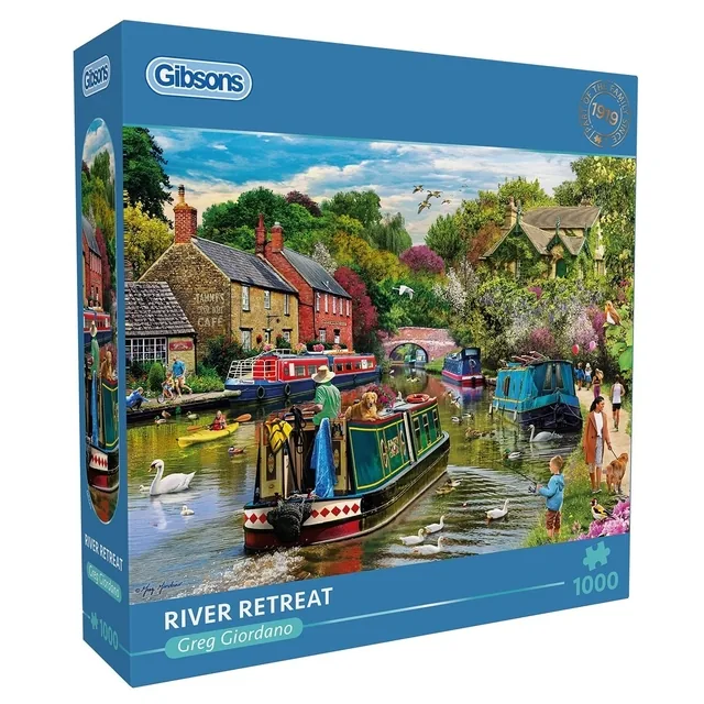 Puzzel Gibsons River Retreat 1000st