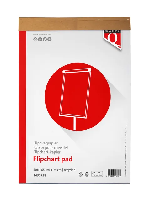 Flipoverpap Quantore 65x95cm recycled 74gr
