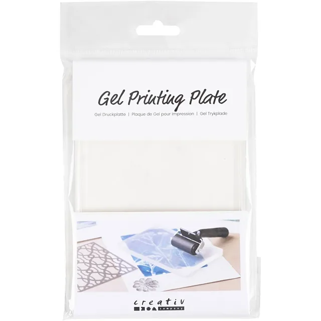 Gel drukplaat Creativ Company 12.7x17.8x1cm