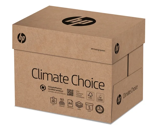 Kopieerpapier HP Climate Choice A4 80gr wit