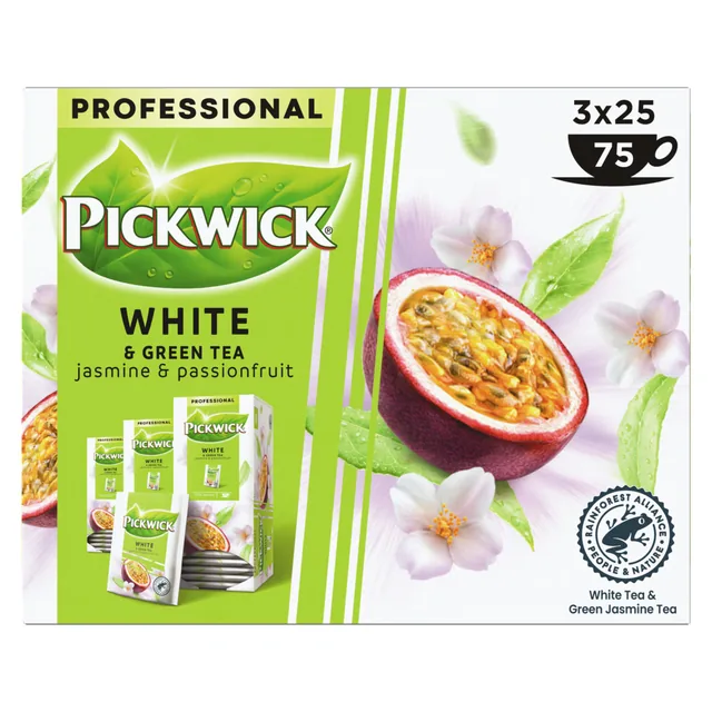 Thee Pickwick white green jasmin passion 25x1.5gr