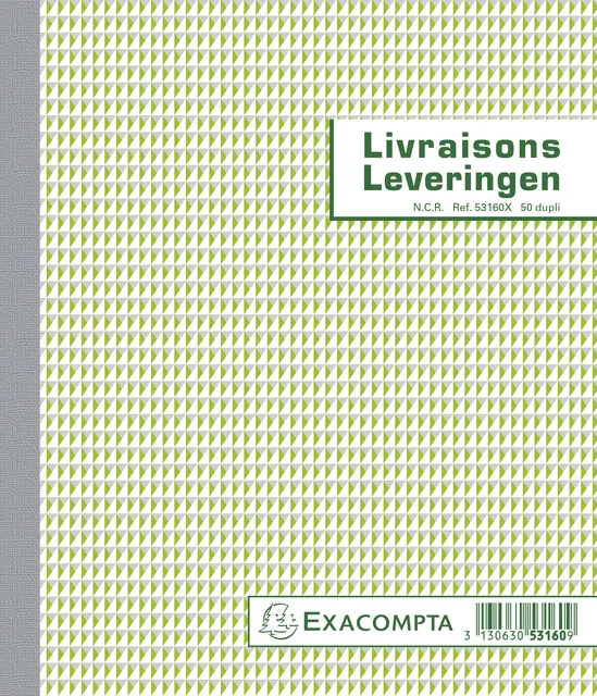 Leveringenboek Exacompta Manifold du 50vel Nl Fr