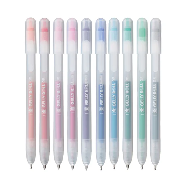 Gelschrijver Sakura Gelly Roll Stardust 10 kleuren