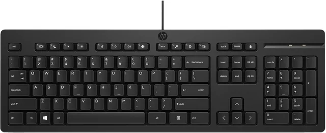 Toetsenbord HP 125 USB bedraad