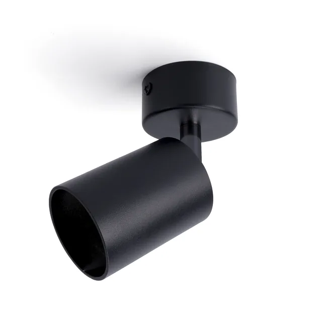 Plafondspot Integral Siena 1 spot IP20 GU10 zwart