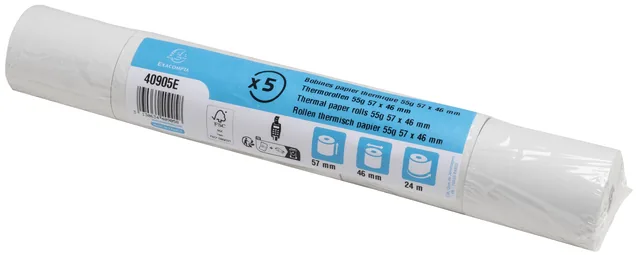 Telrol Exacompta 57mmx24mx12mm thermisch
