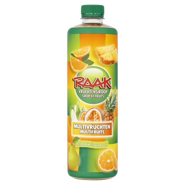 Siroop RAAK multivruchten 750ml