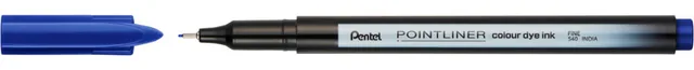 Fineliner Pentel Pointliner S40-C fijn blauw