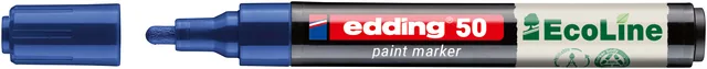 Paintmarker edding 50 Eco waterbasis 2-3mm blauw