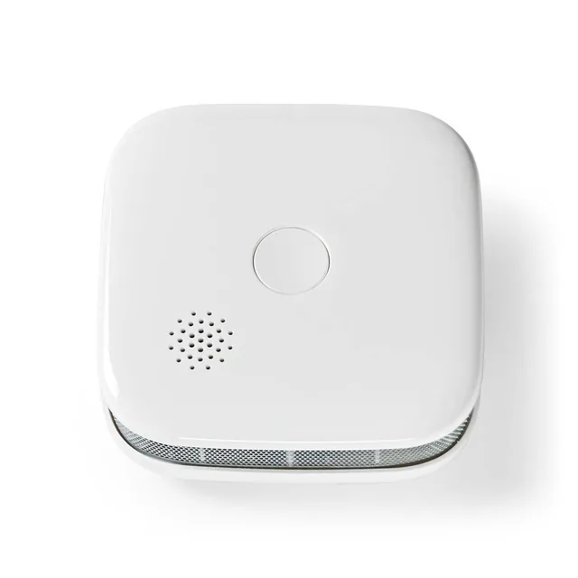 Rookmelder Nedis Smartlife Wifi 10 jaar sensor wit