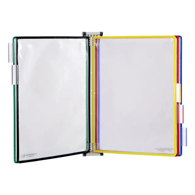 Zichtpanelensysteem wand Tarifold metaal A4 5ass