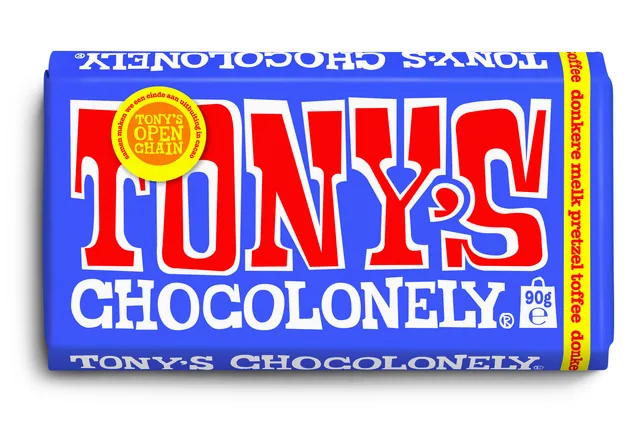 Chocolade Tony Chocolonely don melk pret tof 90gr