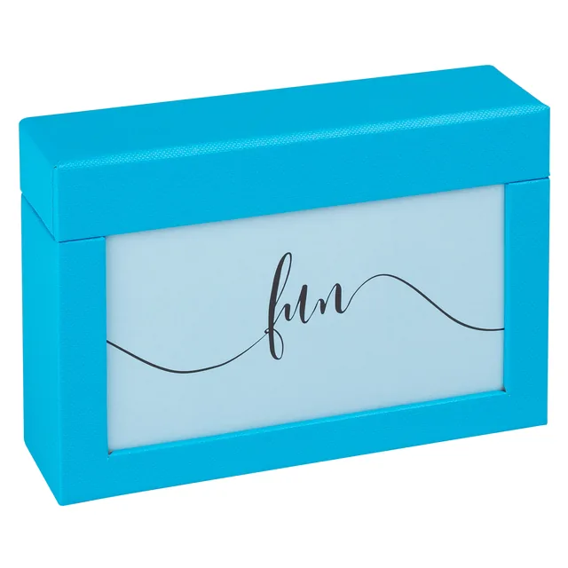 Fotobox walther design Fun 10x15cm 100 foto's bl
