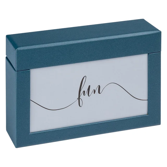 Fotobox walther design Fun 10x15cm 100 foto's bl