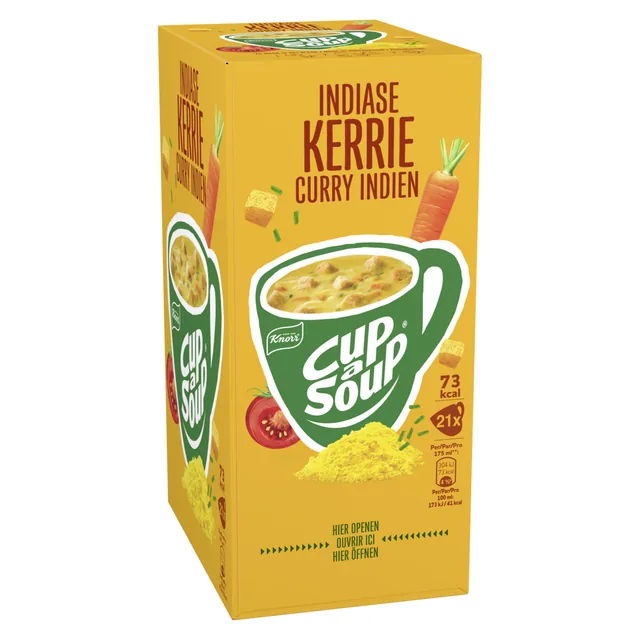 Cup a Soup Knorr Indiase kerrie 175ml