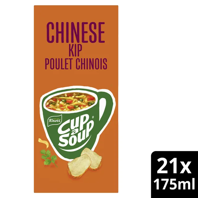 Cup a Soup Knorr Chinese kip 175ml