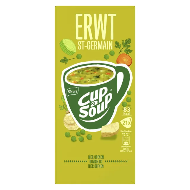 Cup a Soup Knorr erwtensoep 175ml