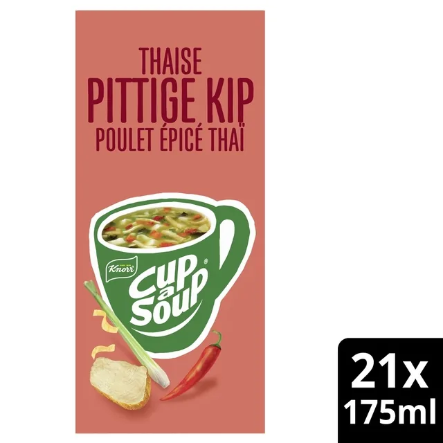 Cup a Soup Knorr Thaise pittige kip 175ml