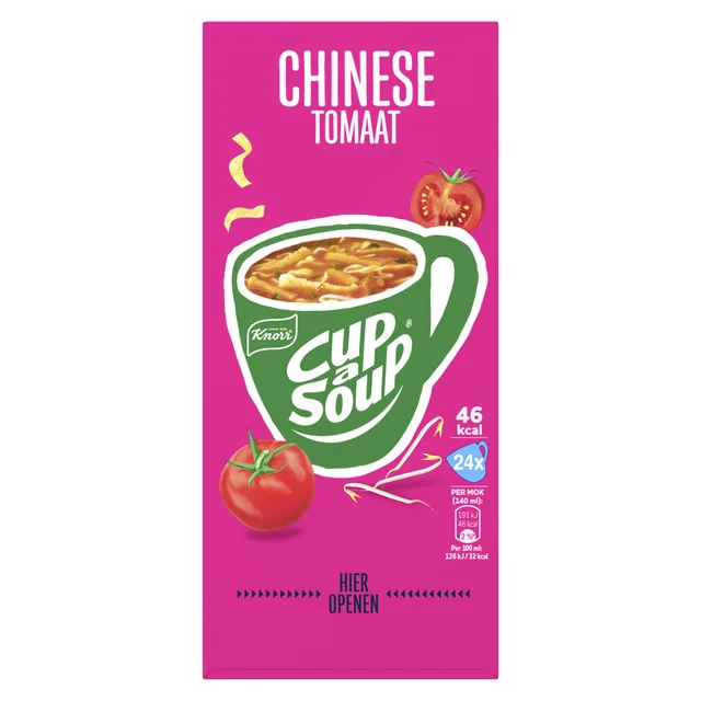 Cup a Soup Knorr Chinese tomaat 140ml