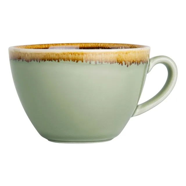 Cappuccinokopje Olympia Kiln 340ml 6 stuks mosgr