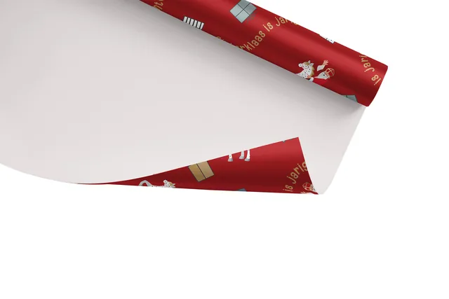 Inpakpapier Sint en Co 200x70cm assorti