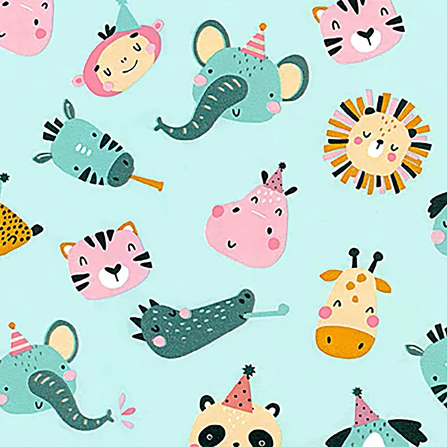 Inpakpapier Colorful kids 200x70cm