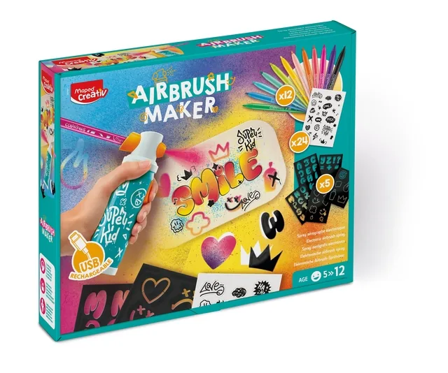 Airbrush Maker Maped Creativ set 27 delen