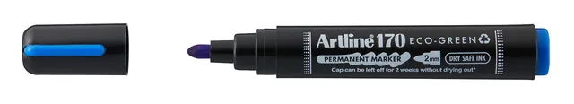 Permanent marker Artline 170 Eco rond M blauw