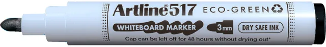 Whiteboardmarker Artline 517 Eco rond M zwart