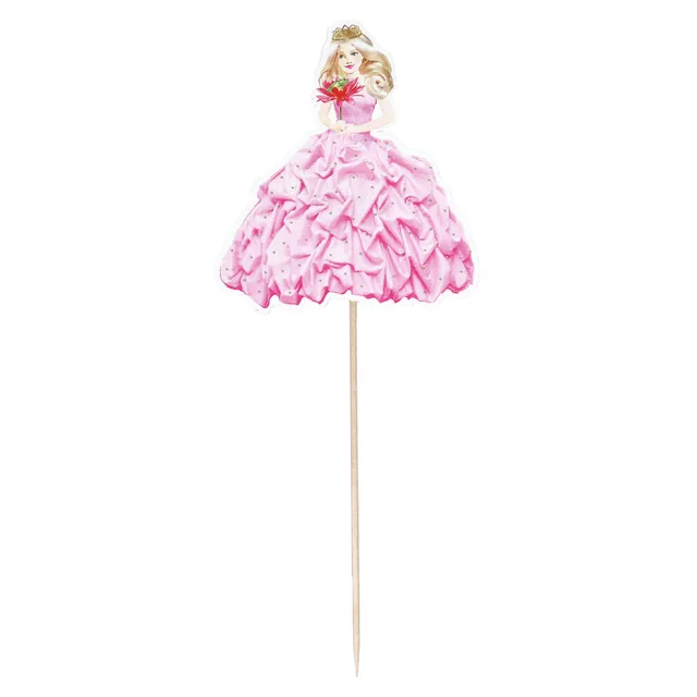 Feestprikkers Haza prinses 20cm 8 stuks