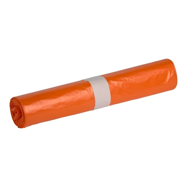 Afvalzak Propsac HDPE T25 70x110cm 120L oranje