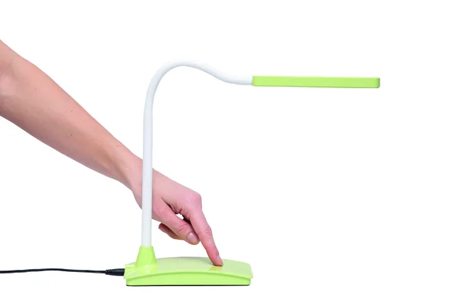 Bureaulamp MAUL Pearly LED dimbaar neon groen