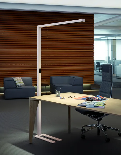 Vloerlamp MAUL Sirius LED dimbaar wit