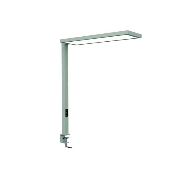 Werkpleklamp tafelklem MAUL Senja LED dimbaar zilv